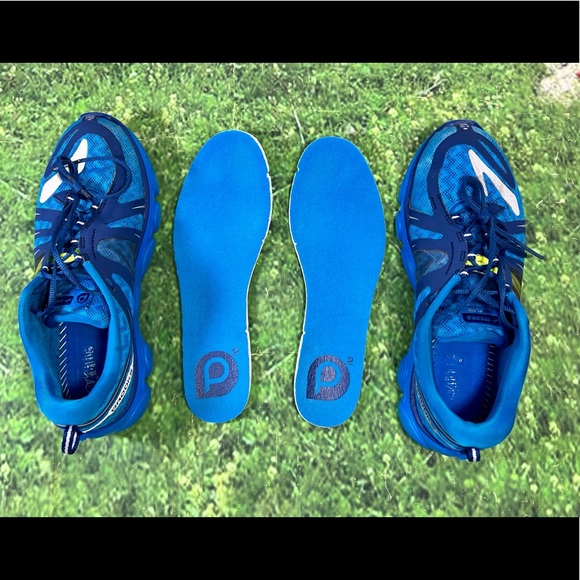 Brooks Pure Flow Size 5 M Women's Blue Running Shoes Lace Up 1300111D476 - Picture 10 of 12